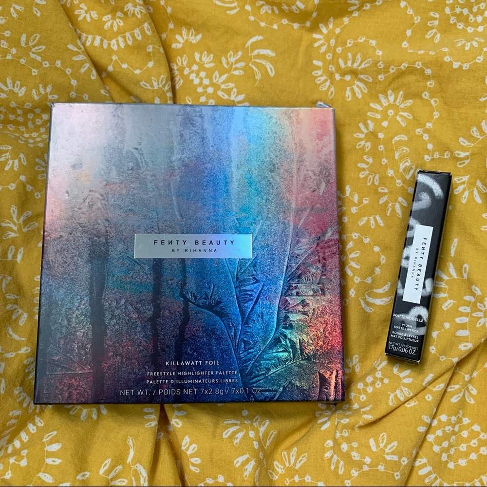 Fenty Beauty Bundle- palette + matte lipstick